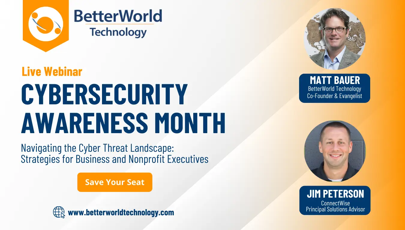 Cybersecurity Awareess Month Webinar