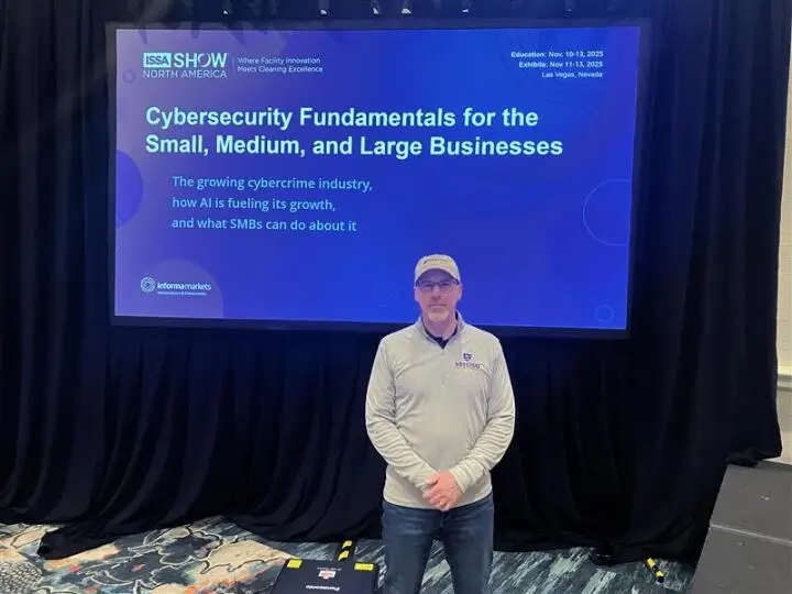 Brian Scott at ISSA 2025 | BetterWorld Technology